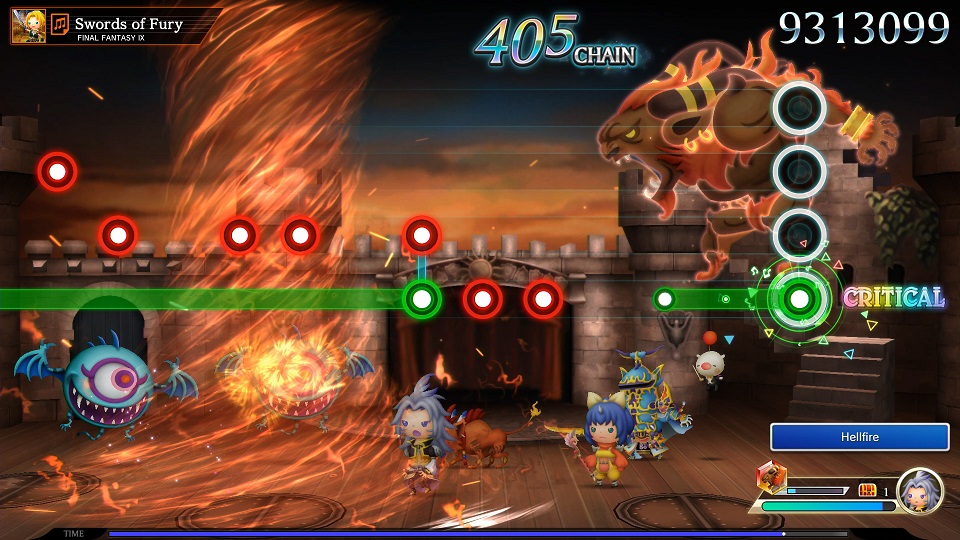 Theatrhythm Final Bar Line muestra más detalles